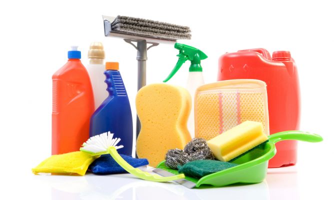 Limpieza y Mantenimiento / Cubos de limpieza / Cubo para limpieza con  dispensador (5L)